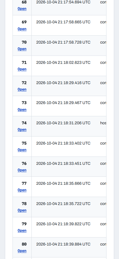 The same hosted call at 390px.